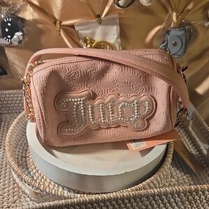 Juicy Couture Blush Pink Crossbody Bag